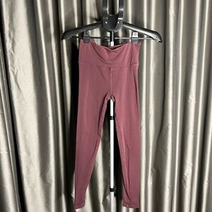 Purple Lululemon High-Waisted Leggings